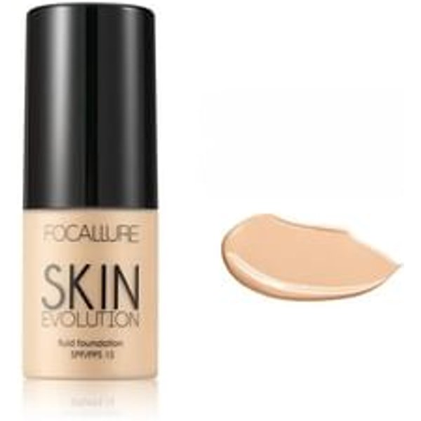 FOCALLURE - Skin Evolution Fluid Foundation - 6 Shades #3 Warm Ivory - 70g