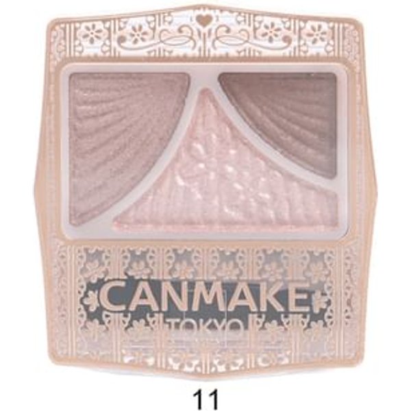 Canmake - Juicy Pure Eyes Shadow 11 Strawberry Cocoa