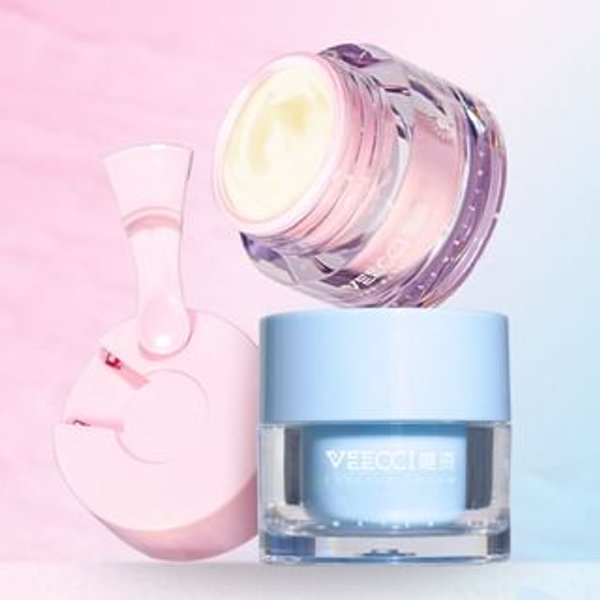 VEECCI - Refreshing Moisturizing Pre-Makeup Essence Cream - 2 Types