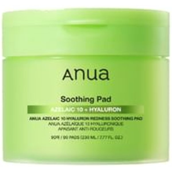 Anua - Azelaic 10 Hyaluron Redness Soothing Pad - Disques apaisants