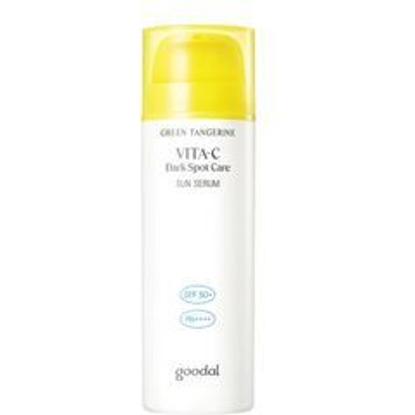 Goodal - Green Tangerine Vita C Dark Spot Care Sun Serum - Sérum de soin solaire anti-taches sombres