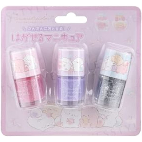 SHOBIDO - San-X Funwarinecolon Nail Polish Set 1 set