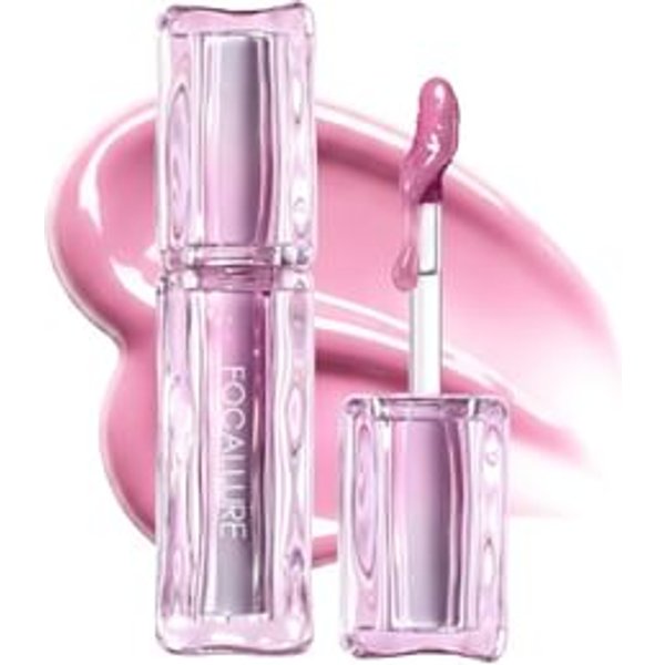 FOCALLURE - Juicy Mirror Lip Gloss - 4 Colors #PP01 - Dreamy Fig - 4.8g