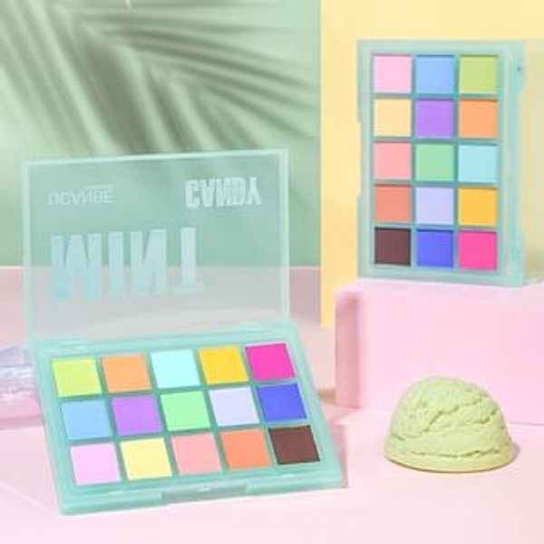 UCANBE - Mint Candy 15-Color Eyeshadow Palette - Palette fards à paupières