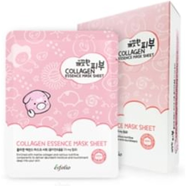 esfolio - Mascarilla de esencia de colágeno Pure Skin Collagen Essence Mask Sheet Set 10uds
