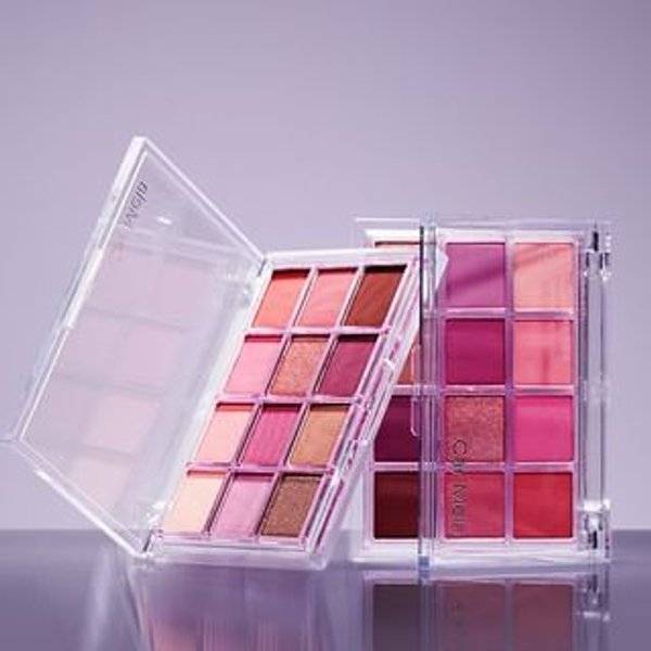 CAR MELA - Twelve Glaze Eyeshadow Palette 01# Eden - 12g