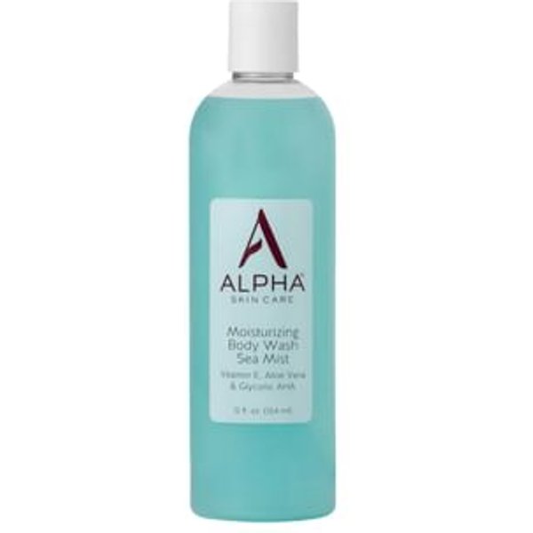 Alpha Skin Care - Moisturizing Body Wash Vitamin E, Aloe Vera & Glycolic AHA 354ml