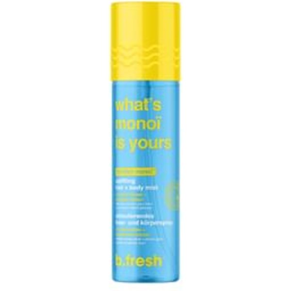 b.fresh - what's monoi is yours - hair + body mist 221ml