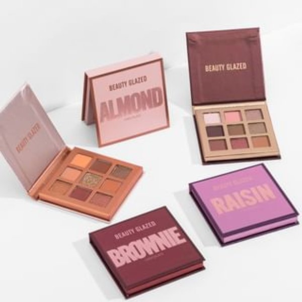BEAUTY GLAZED - 9-Color Chocolate Eyeshadow Palette - 5 Types