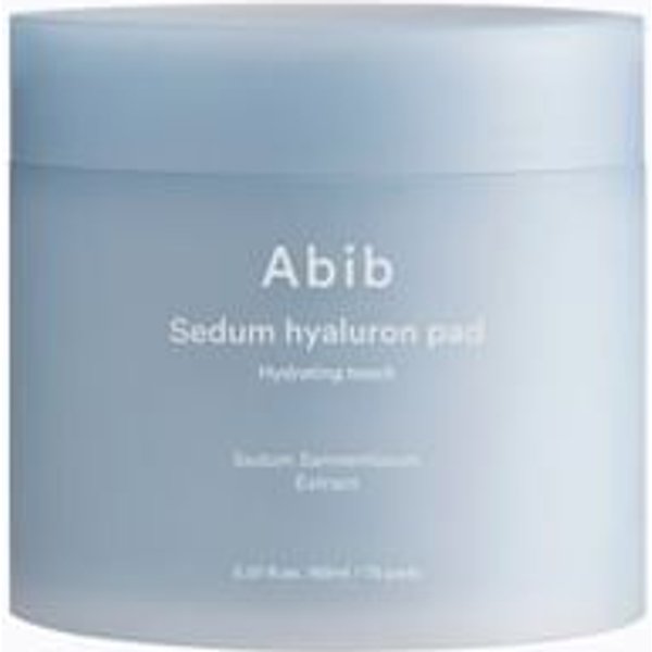 Abib - Sedum Hyaluron Pad Hydrating Touch - Disques hydratants à l'acide hyaluronique
