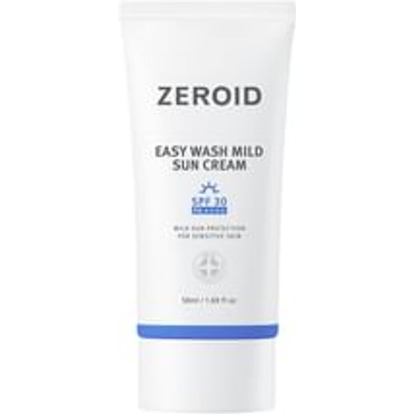 ZEROID - Easy Wash Mild Sun Cream 50ml