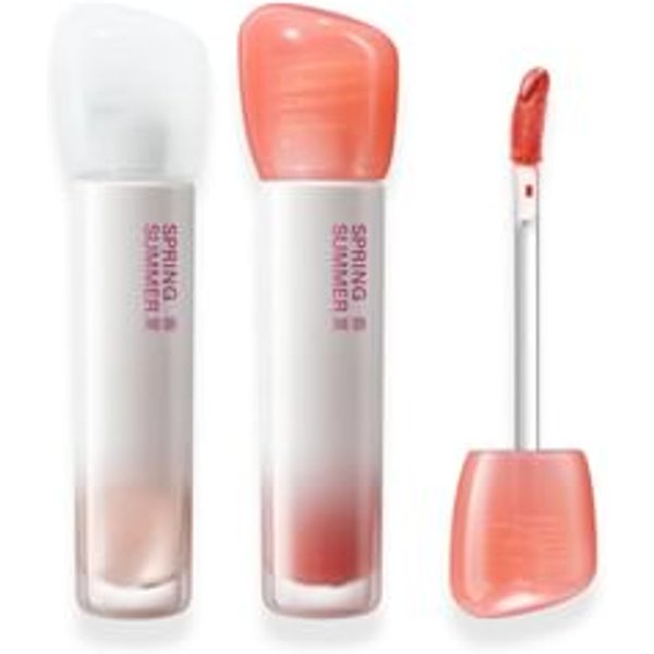 SPRING SUMMER - Watery Glow Essence Lip Gloss - 6 Colors 01# - 3.8ml