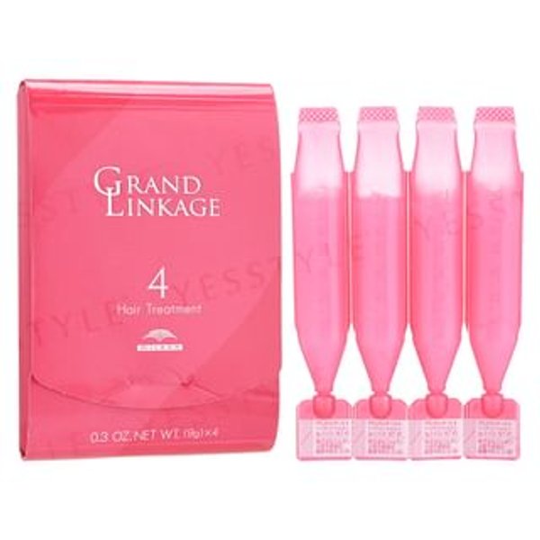 MILBON - Grand Linkage 4 Hair Treatment Fine Hair 4 pcs