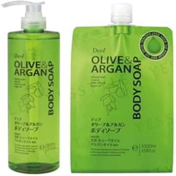 KUMANO COSME - Olive & Argan Body Soap 800ml