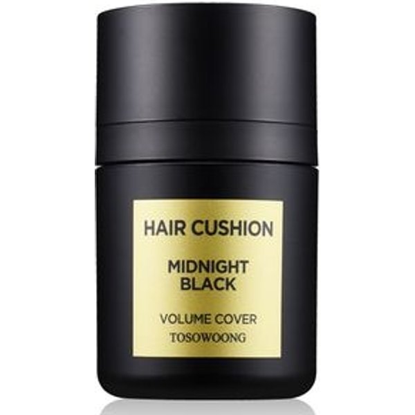 TOSOWOONG - Midnight Black Hair Cushion - Cushion pour les cheveux