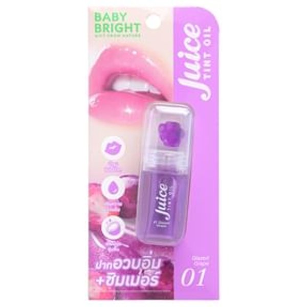 Baby Bright - Juice Tint Oil 01 Glazed Grape