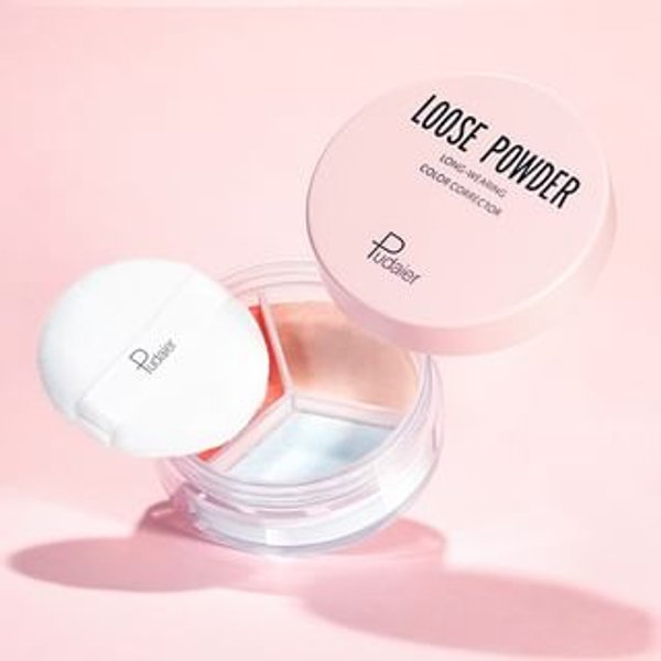Pudaier - Oil Control Loose Powder - 4 Colors 02# - (4g x 3)