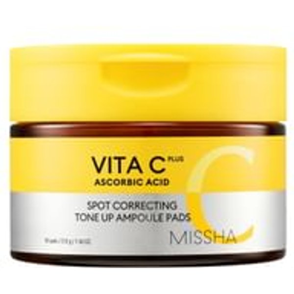MISSHA - Vita C Plus Spot Correcting Tone Up Ampoule Pads 80 pads