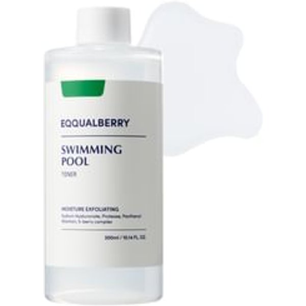 EQQUALBERRY - Swimming Pool Daily Facial Toner 300ml - Lotion tonique visage