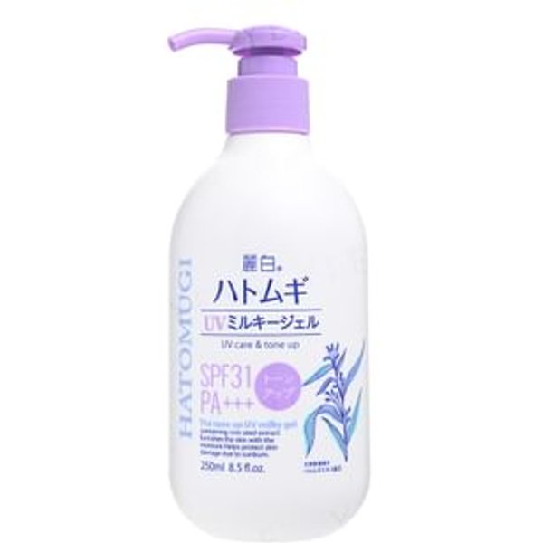 KUMANO COSME - Reihaku Hatomugi The Tone Up UV Milky Gel SPF 31 PA+++ 250ml