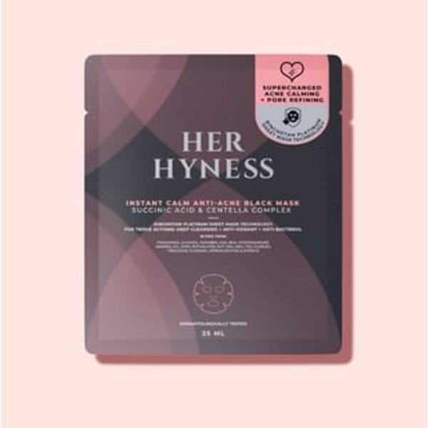 HER HYNESS - Instant Calm Anti-Acne Black Mask Trial 1 pc