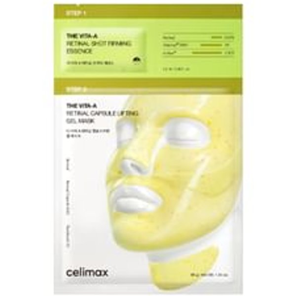 celimax - The Vita-A Retinal Shot Tightening 2-Step Gel Mask - Masque gel raffermissant au rétinal en 2 étapes