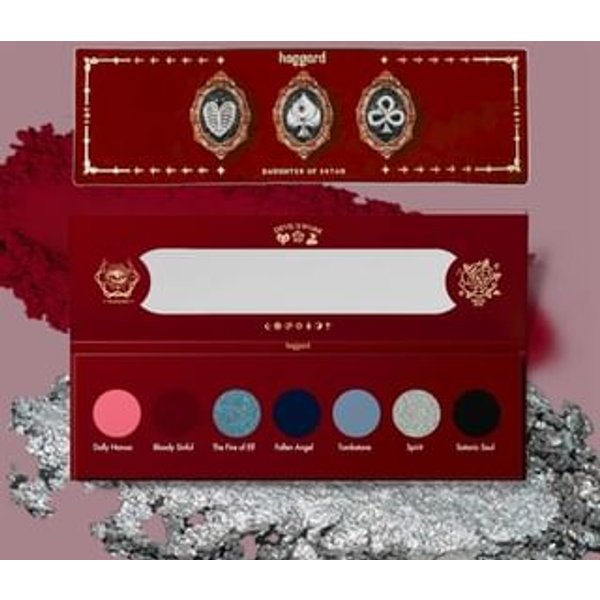 haggard - Abyss Series Seven-Color Playful Eyeshadow Palette - Daughter of Satan Daughter of Satan - 7g