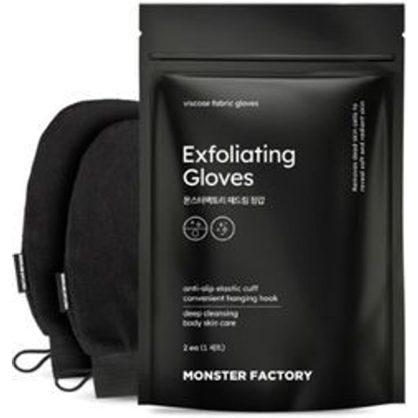MONSTER FACTORY - Exfoliating Gloves 1 pair