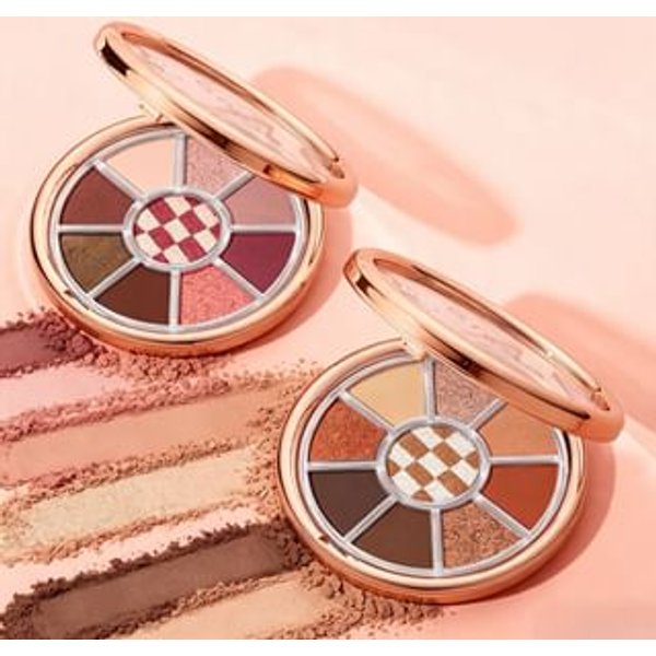 O.TWO.O - Love Mark Eyeshadow Palette - 2 Colors #03 Pink Brown Storm