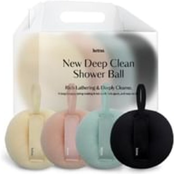 hetras - New Deep Clean Shower Ball Set 4 pcs