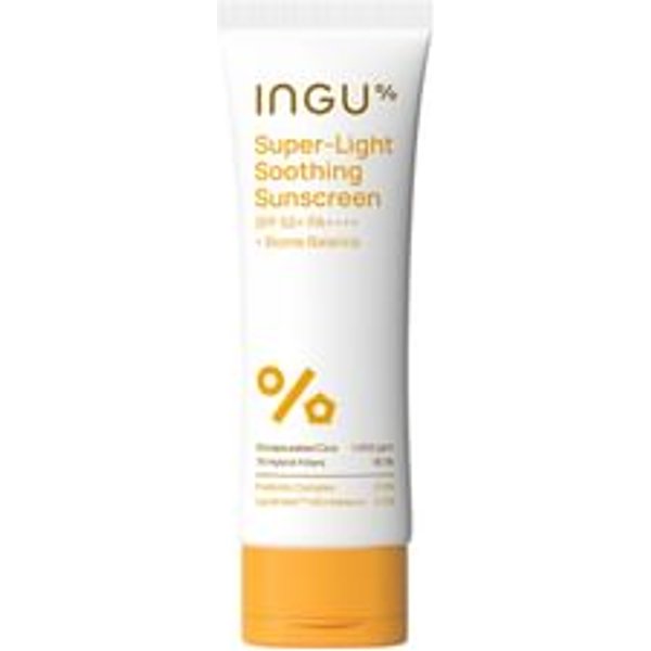 INGU - Super-Light Soothing Sunscreen SPF 50+ PA++++ + Biome Balance Jumbo 80g