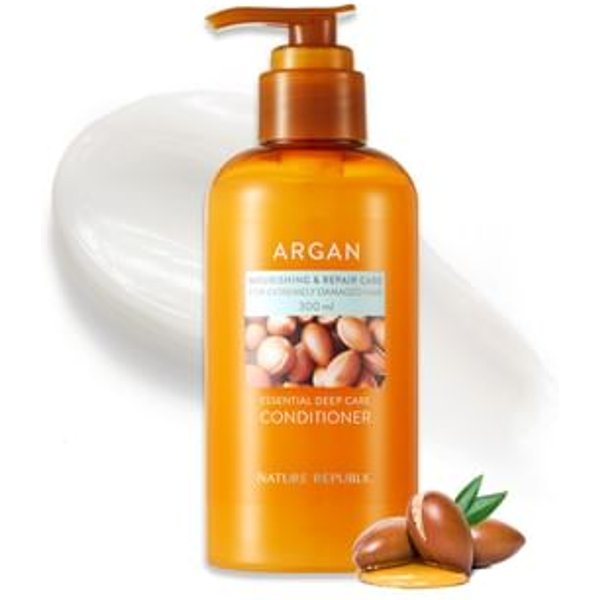 NATURE REPUBLIC - Argan Essential Deep Care Conditioner Renewed: 300ml