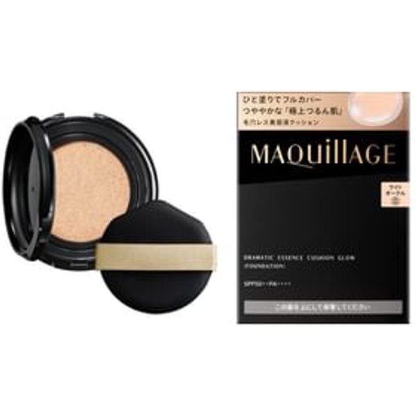 Shiseido - Maquillage Dramatic Essence Cushion Glow SPF 50+ PA++++ 0 Light Ochre - 13g Refill