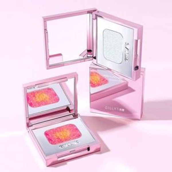 GELLA'S - Aurora Glow Chameleon Hydra Highlight Powder - 4 Colors #J02 Dreamy Ballet - 2g