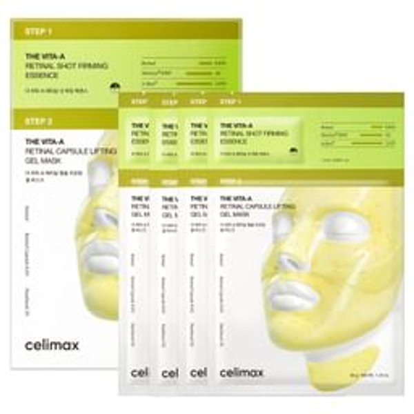 celimax - The Vita-A Retinal Shot Tightening 2-Step Gel Mask Set - Gelmaske (Set)