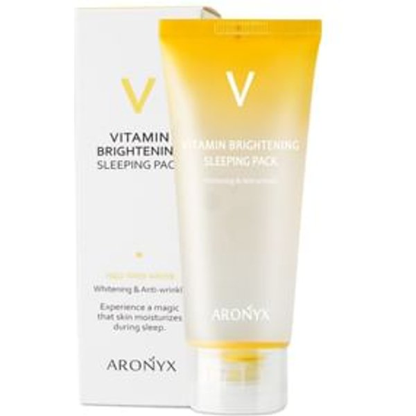 MediFlower - Crema Facial con Vitaminas ARONYX Vitamin Brightening Sleeping Pack