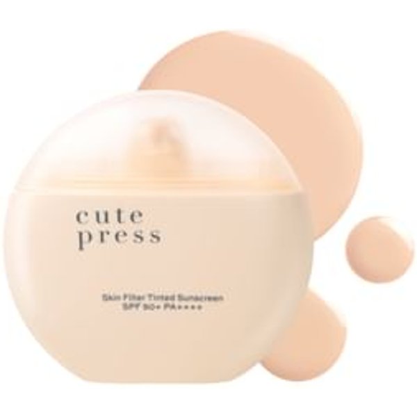 Cute Press - Skin Filter Tinted Sunscreen SPF 50+ PA++++ 01 - 30g