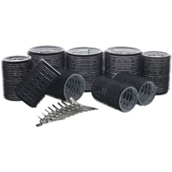 PARSA Beauty - Hair Roller Set With Bag Black