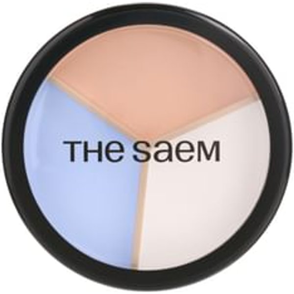 The Saem - Cover Perfection Triple Pot Concealer - 11 Types 2025 Version - #06 Blue Beige