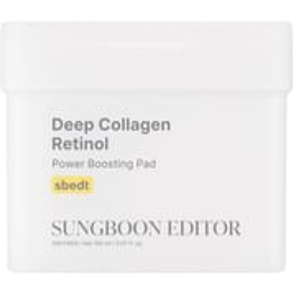 SUNGBOON EDITOR - Deep Collagen Retinol Power Boosting Pad 100 pads
