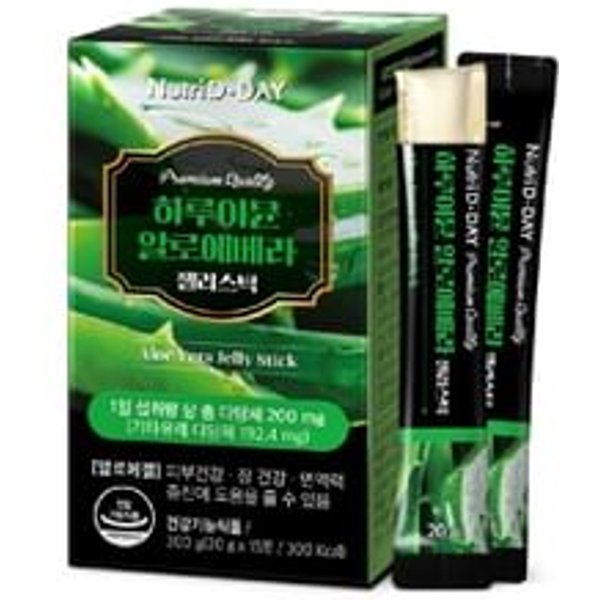 Premium Aloe Vera Jelly Stick 20g x 15 sticks