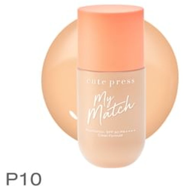 Cute Press - My Match Foundation SPF 50 PA++++ P10 Cool Porcelain