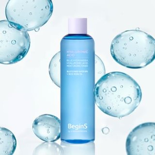 JUNG SAEM MOOL - BeginS Blue Hydrangea Hyaluronic Acid Moisturizing Toner 300ml