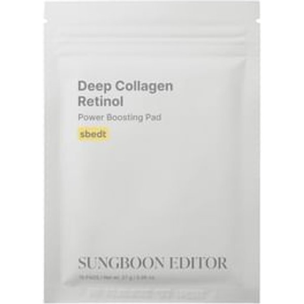 SUNGBOON EDITOR - Deep Collagen Retinol Power Boosting Pad Mini 15 pads