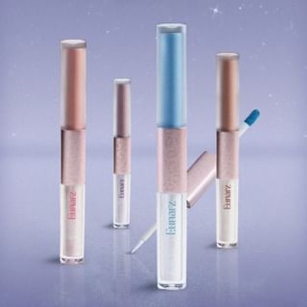 Eunarz - Rose Shadow Series Dual-Ended Liquid Eyeshadow - 4 Colors DL05# Velvet Iris - 3.65g