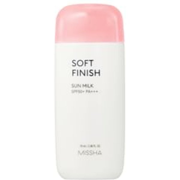 MISSHA - Protector Solar Hidratante All-Around Safe Block Soft Finish Sun Milk SPF50+ PA+++