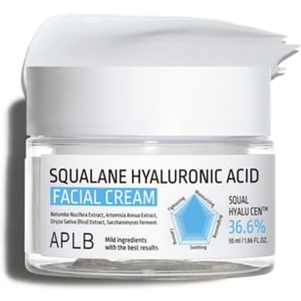 APLB - Squalane Hyaluronic Acid Facial Cream - Gesichtscreme