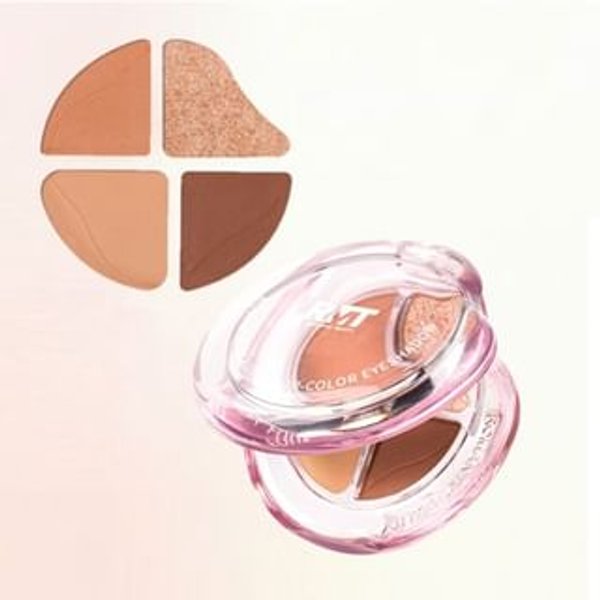 ROMANTIC BEAUTY - 4-Color Eyeshadow - 7 Types #01 Champagne Party - 2g