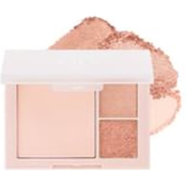 Dinto - Cheek & Eye Multi-Use Palette Le Chat Botté Collection - 3 Colors #764 Peach Chat