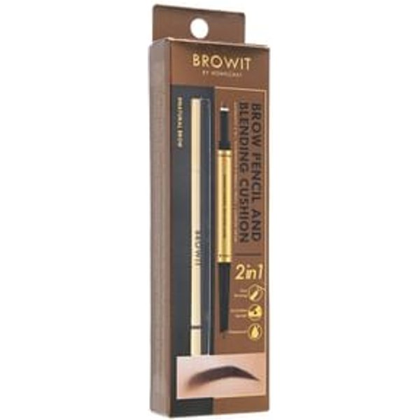 Browit - Brow Pencil And Blending Cushion Natural Brow